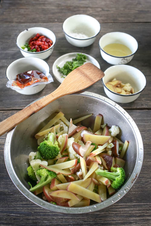 Sichuan Dry Pot Recipe Vegetables