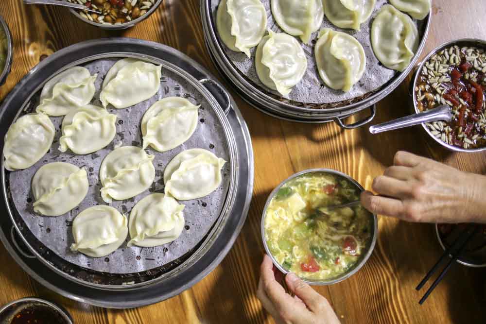 Xian Evening Food Tour Dumpling Porridge