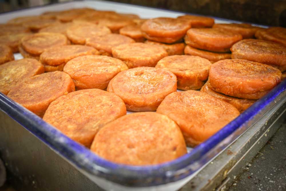 Xian Morning Food Tour Persimmon Cakes
