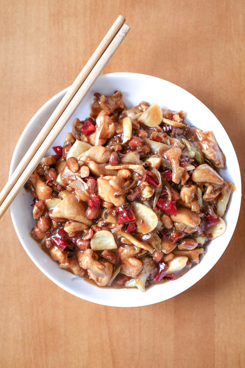 Kung Pao Chicken Recipe Finished