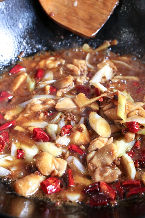 Kung Pao Chicken Recipe Wok