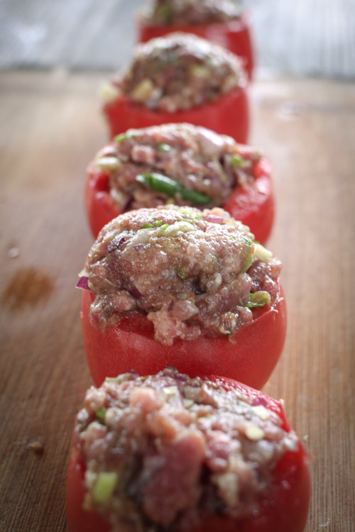 Stuffed Tomatoes with Pork Recipe Tomatoes