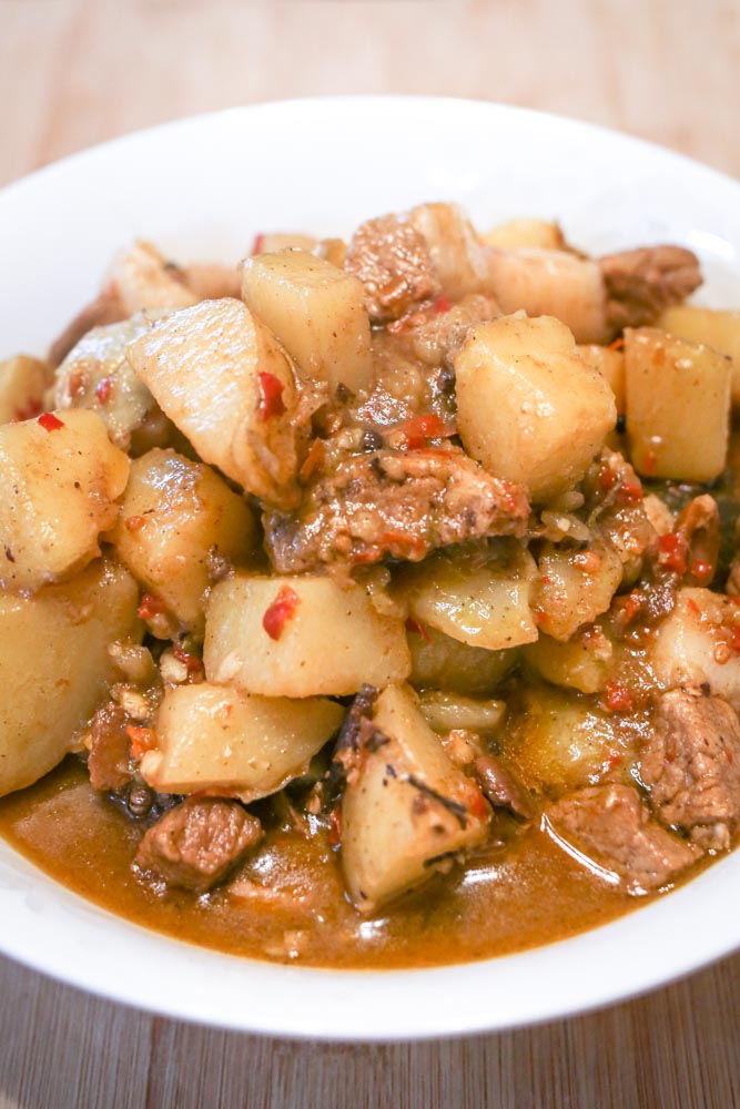 Sichuan Pork and Potato Stew Recipe Final