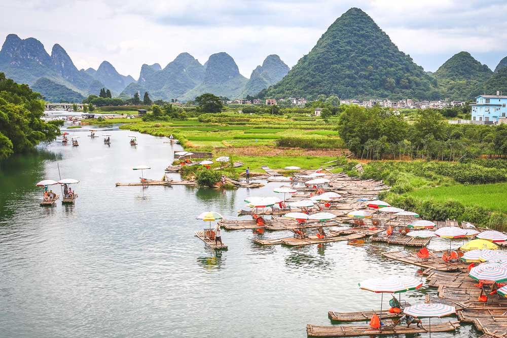 Eat Your Way Through Guilin and Yangshuo River Boat