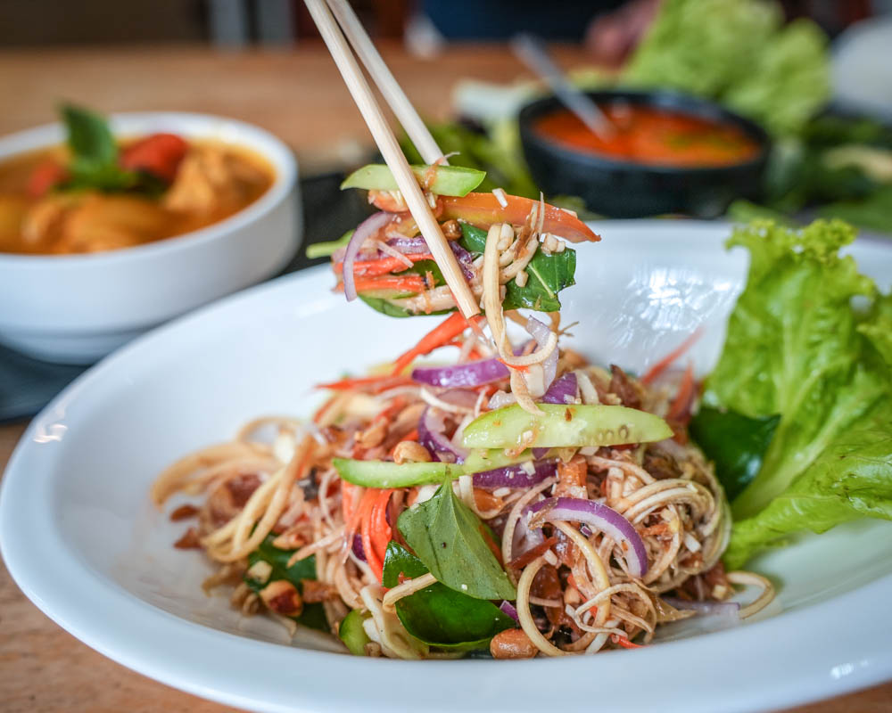 Old Siem Reap Evening Food Tour Salad
