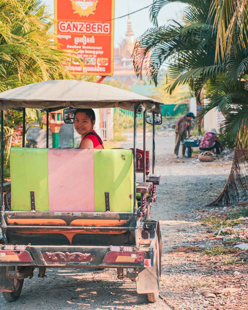 Cambodia Multi-Day Trip 4 Tuktuk