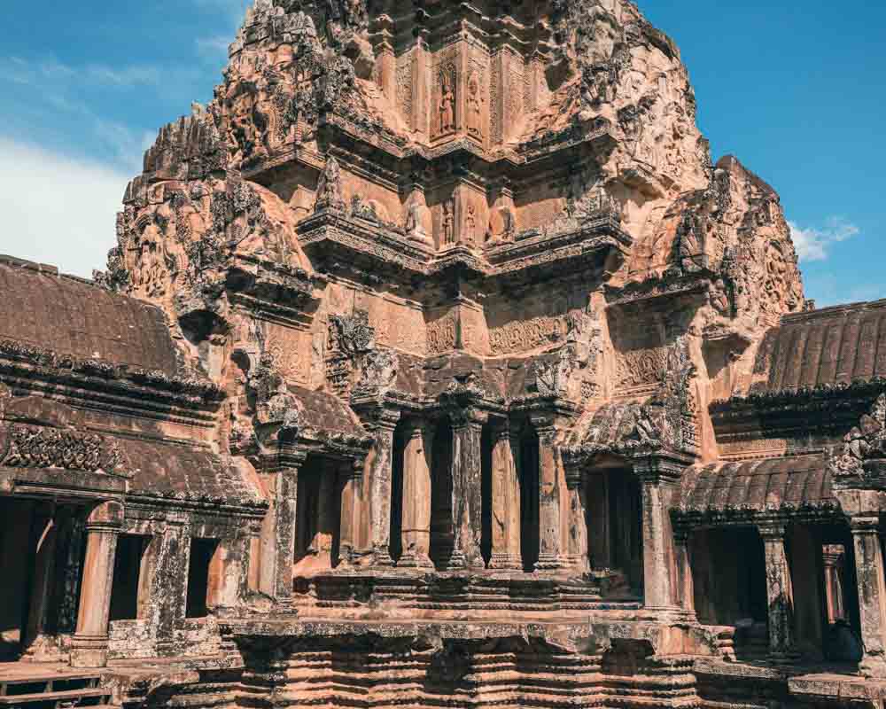 Cambodia Multi-Day Trip 7 Angkor Wat Tower