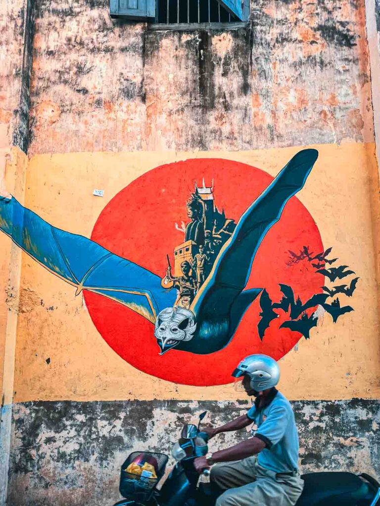 Battambang mural