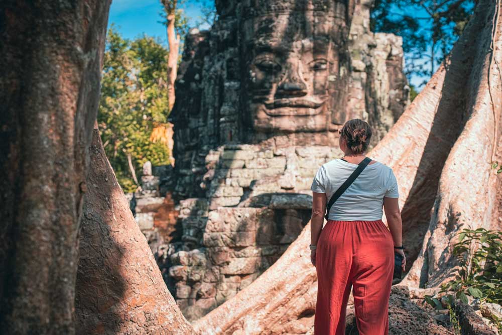 Discover Authentic Cambodia Multi-Day Trip Angkor Wat Tree View