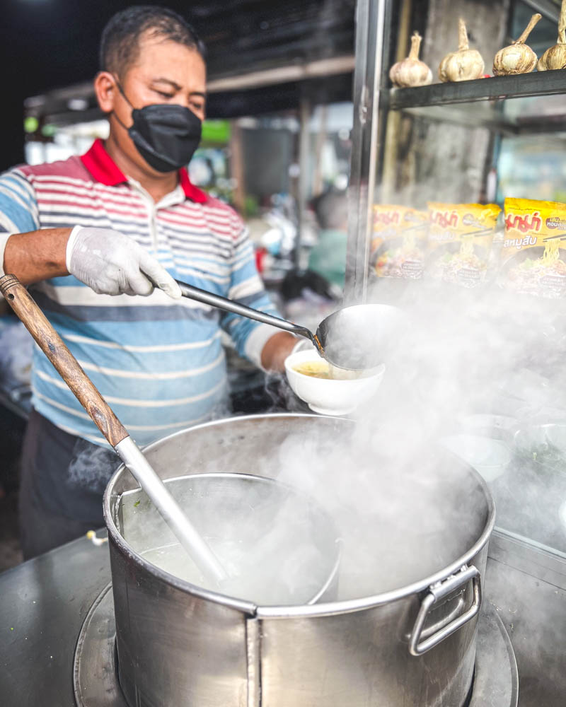 Discover Authentic Cambodia Multi-Day Trip Day 2 Noodle Vendor