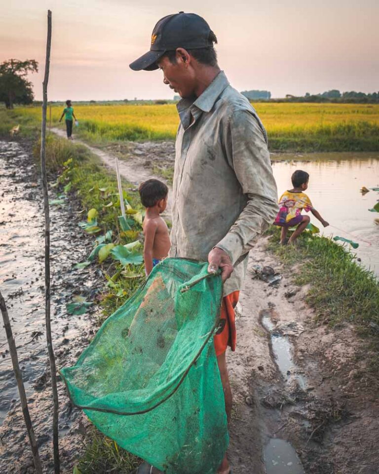 Siem Reap fisherman