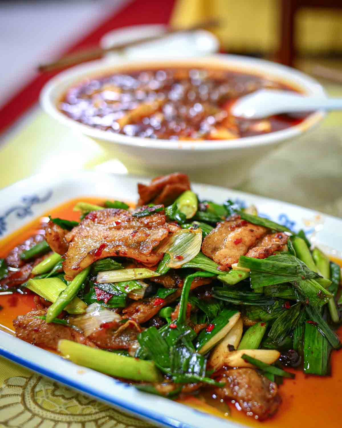 Chengdu Evening Food Tour Dishes