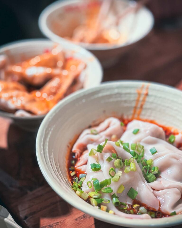 Chinese dumpling bowls