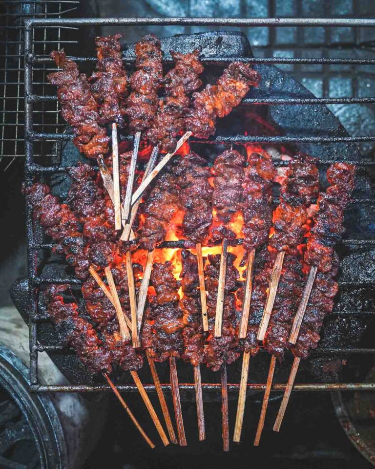 Cambodian barbecue skewers
