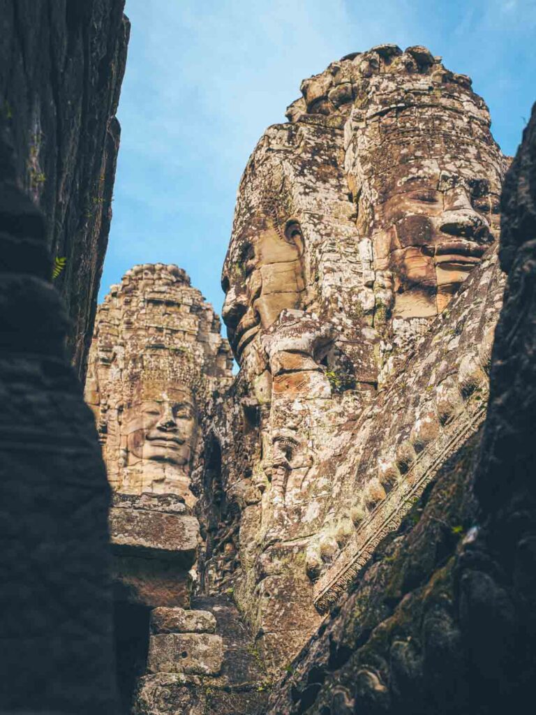 Bayon Temple faces