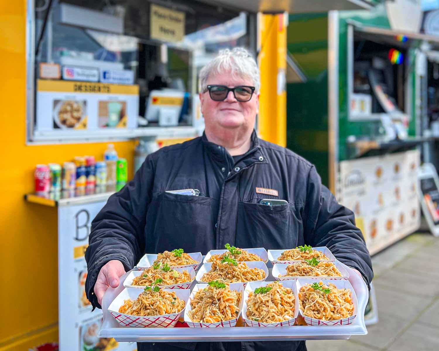 Portland Food Cart Tour Guide With Food