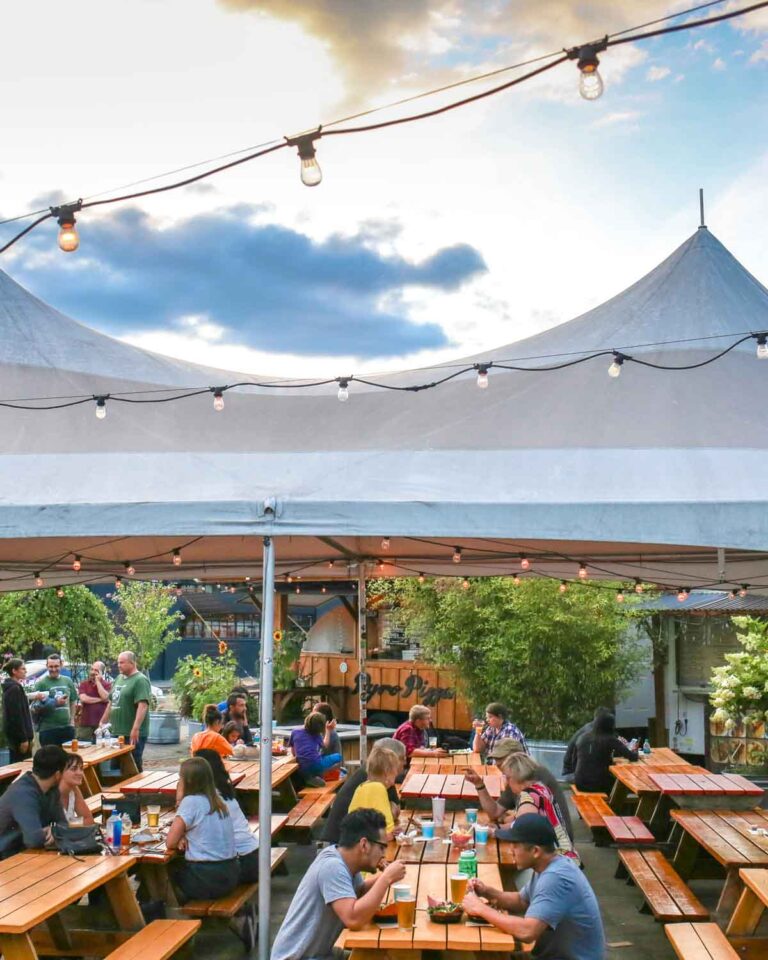 Portland food cart pod