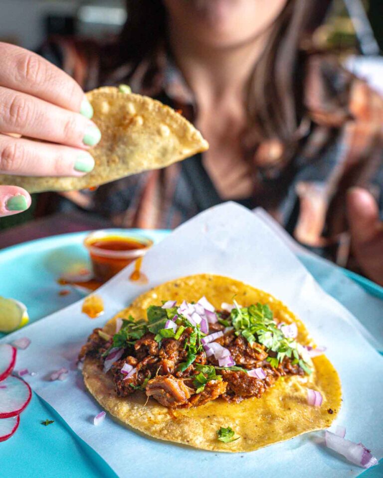 Portland food cart taco