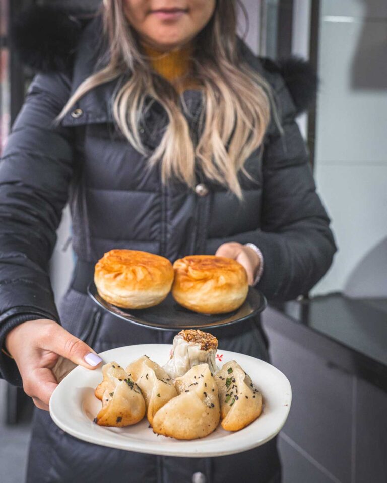 Dumplings and fried buns