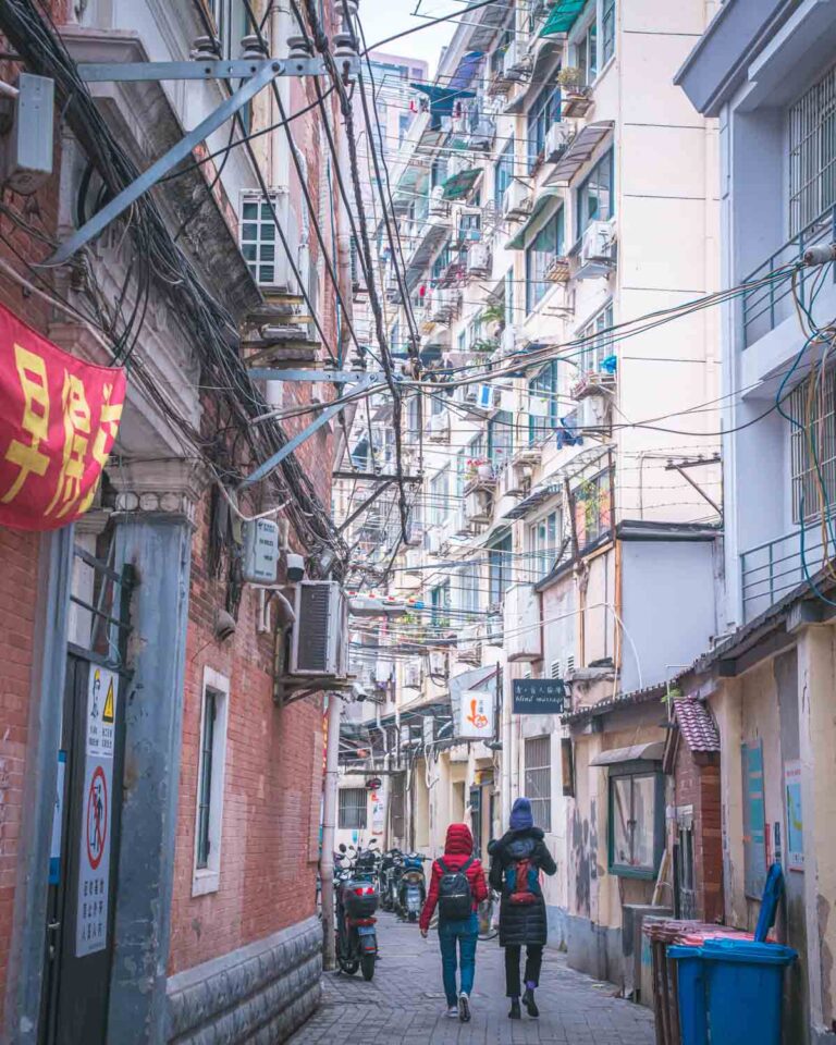 Residential Shanghai alley
