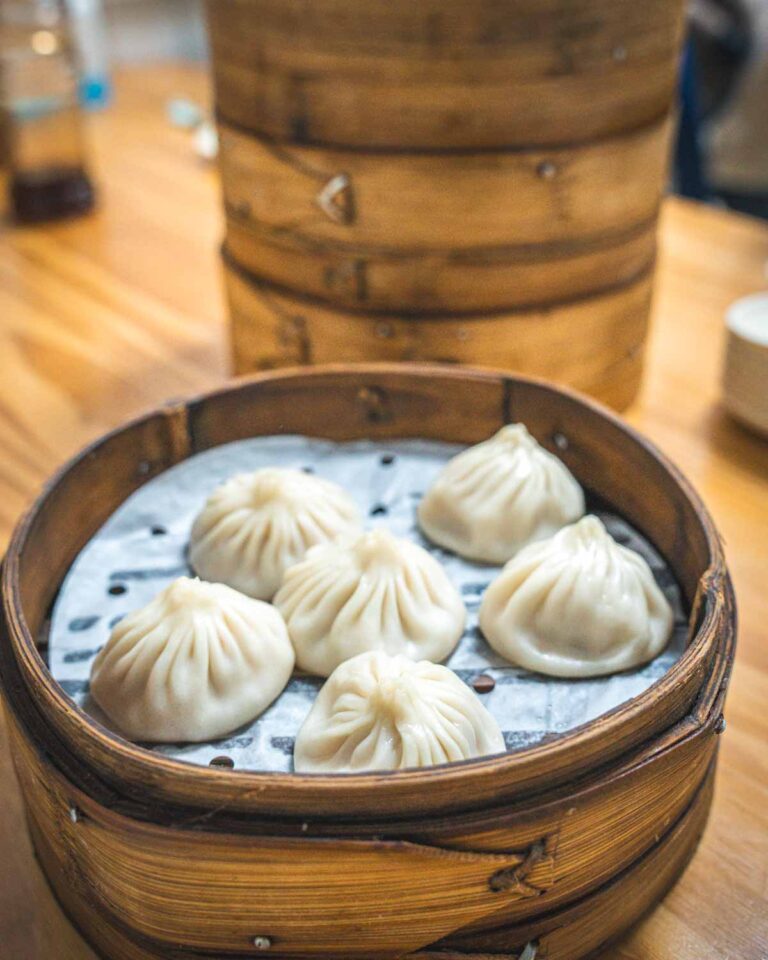 Shanghai soup dumplings