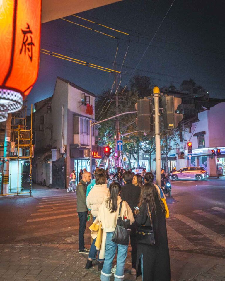 Shanghai evening streets