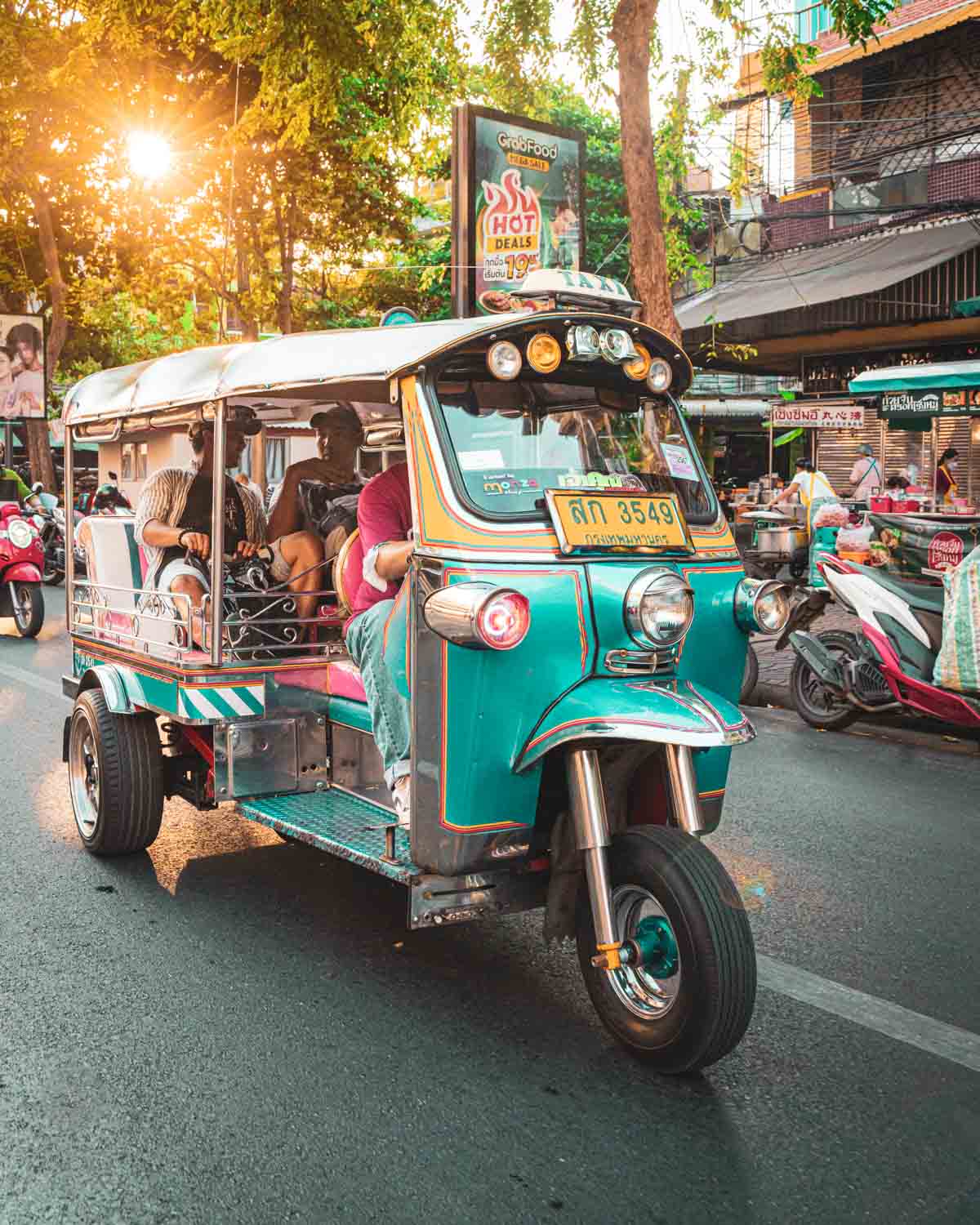 Bangkok Food Tour by Tuktuk Riding