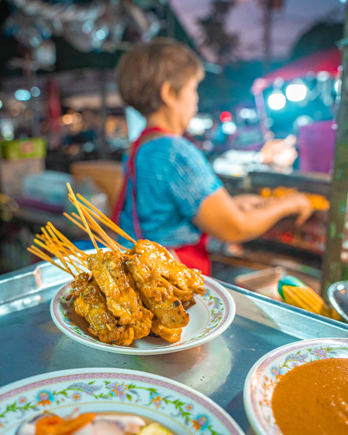 Bangkok Food Tour by Tuktuk Satay
