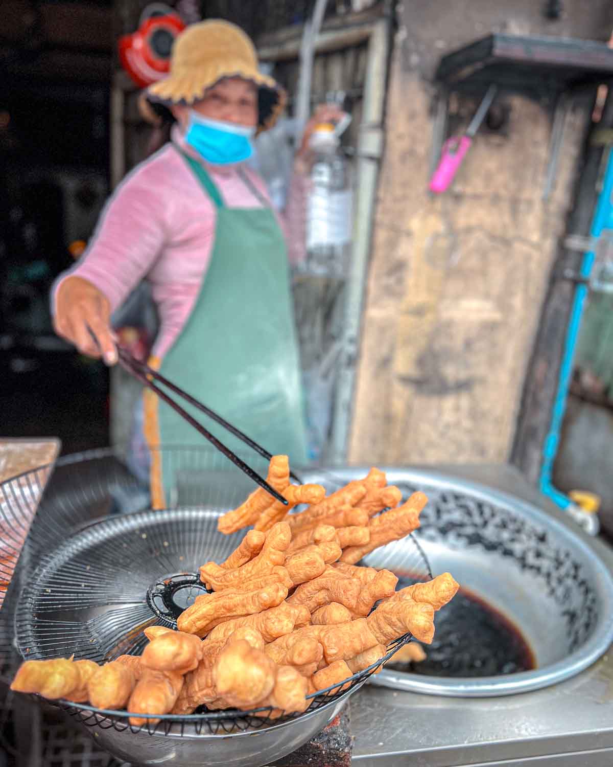Cambodia Vegan Tour 7-day Trip Breakfast Vendor