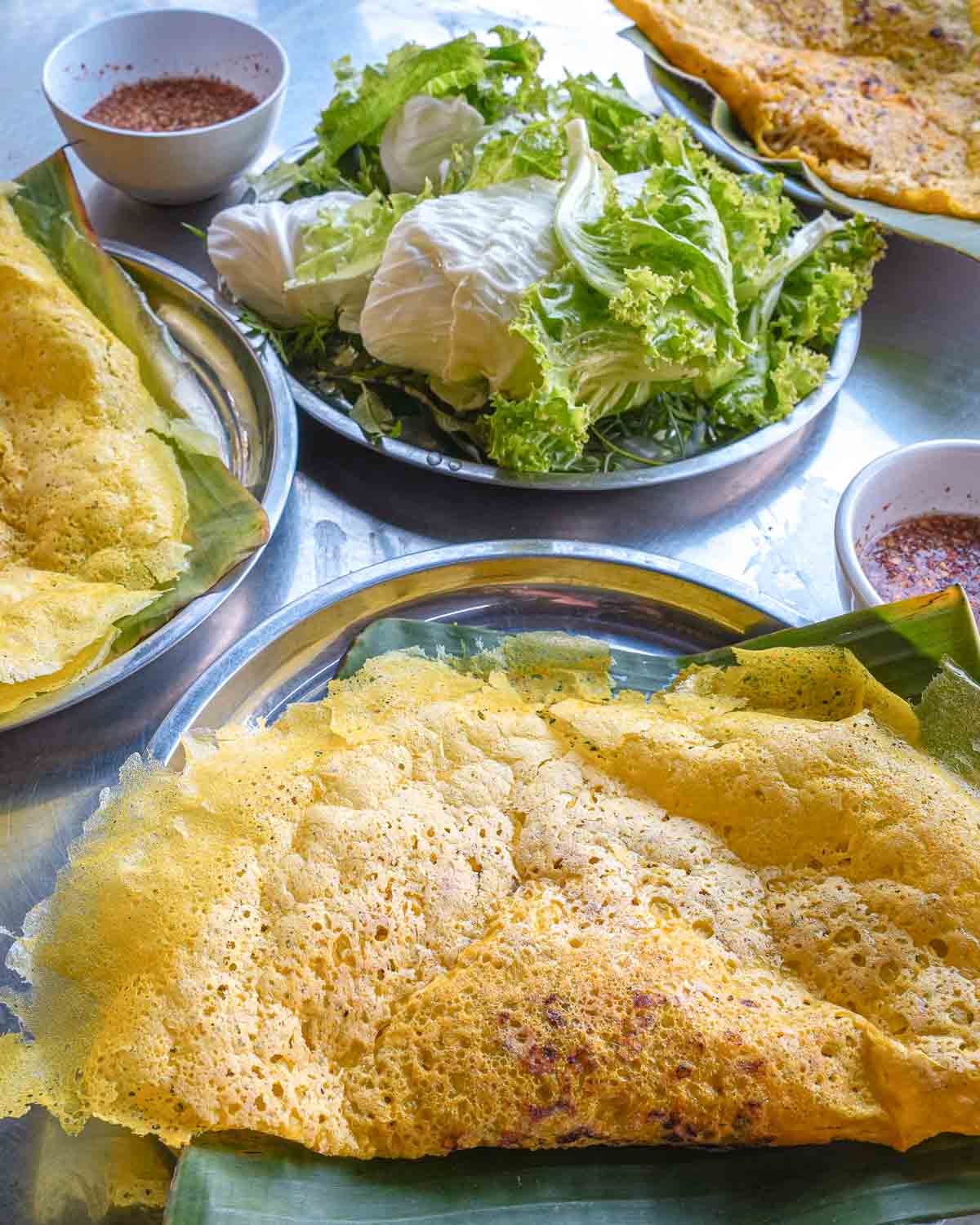 Cambodia Vegan Tour 7-day Trip Turmeric Pancake