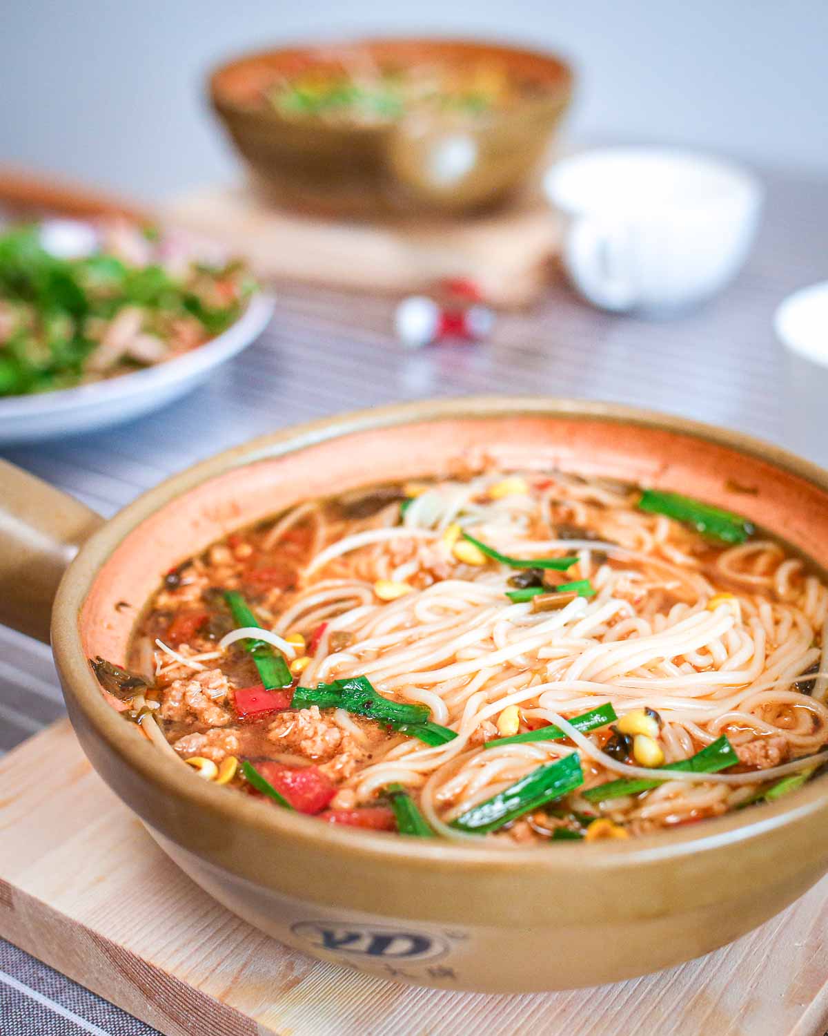 Lijiang Cooking Class Claypot Noodles
