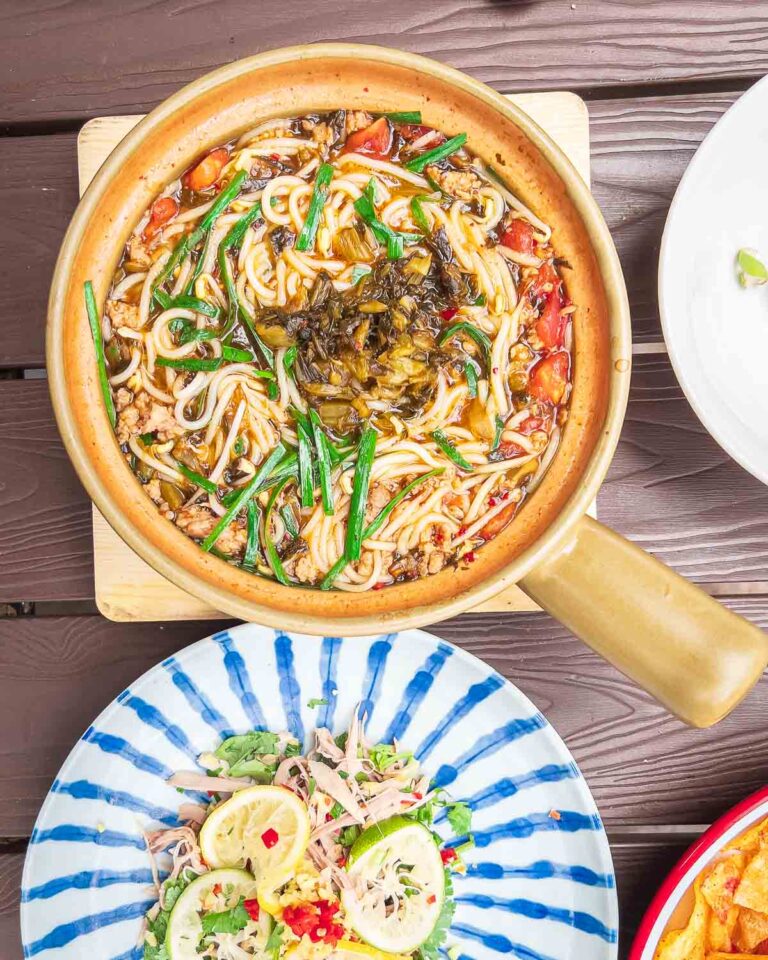 Lijiang cooking class dishes