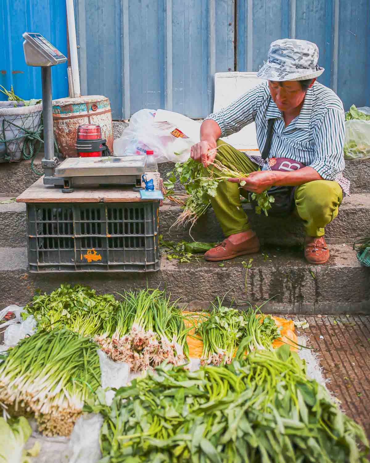 Lijiang Cooking Class Market