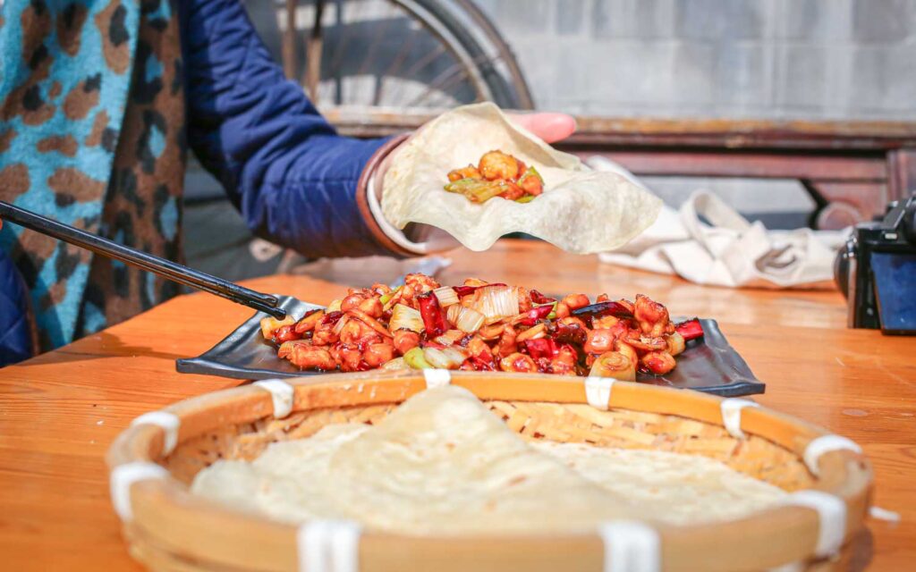 Beijing Spring pancake filling