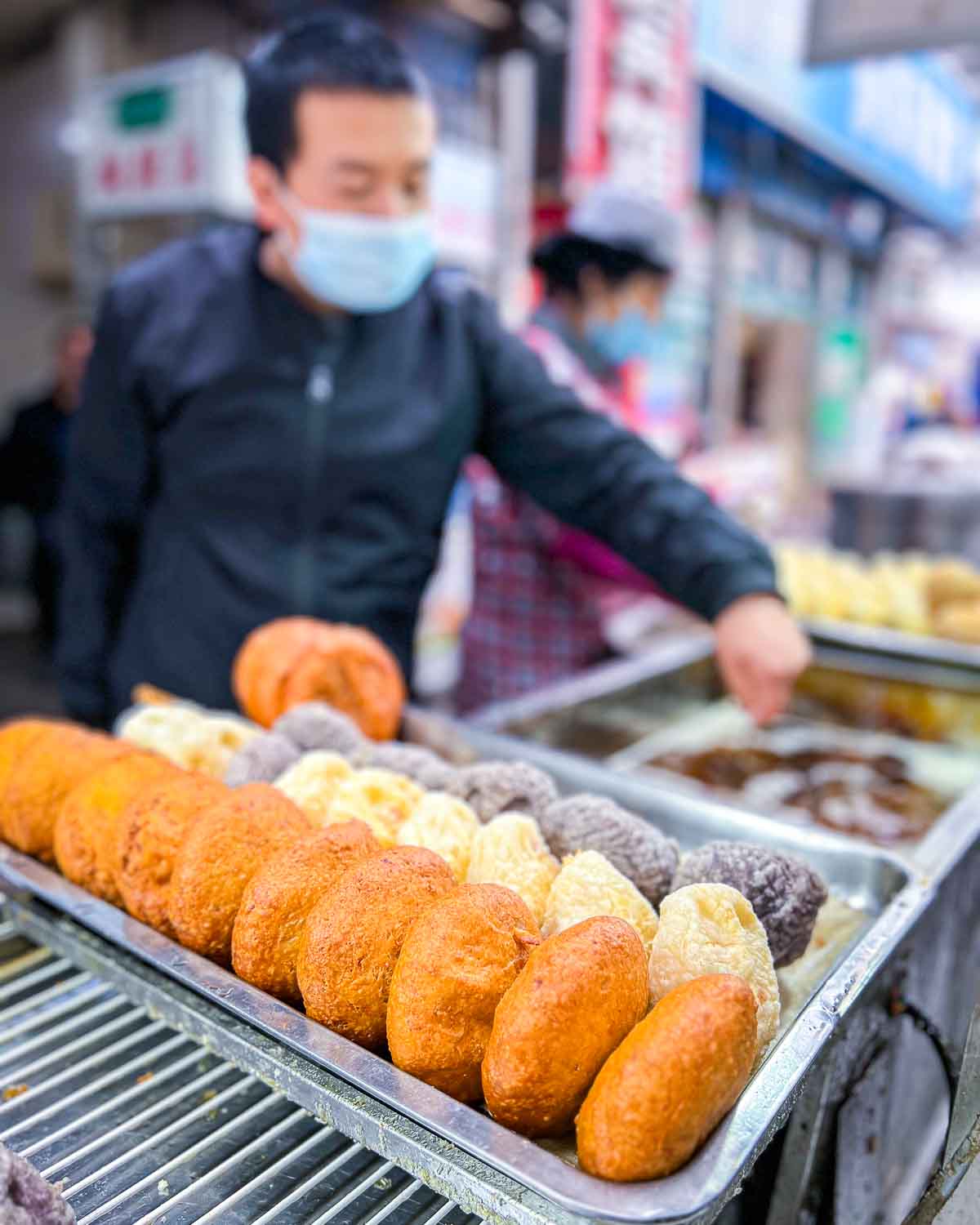 Xian Morning Market & Breakfast Food Tour Persimmon Cakes