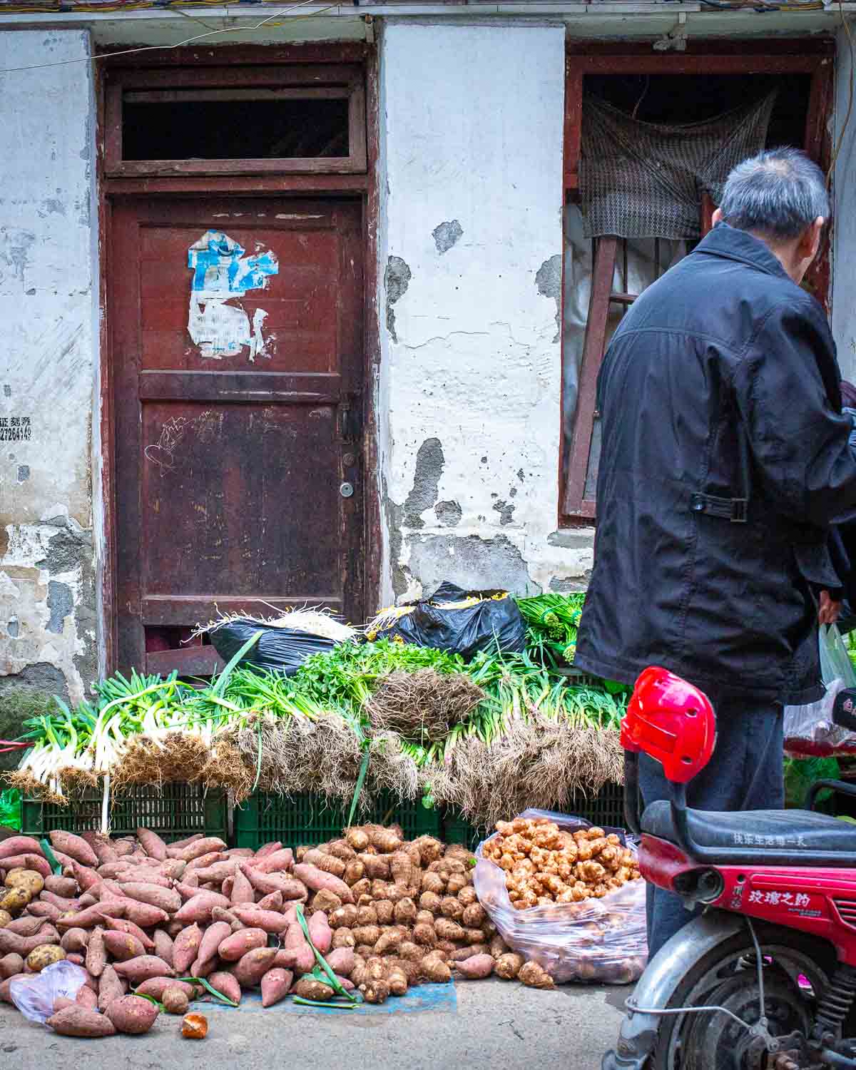 Culinary Journey of Chengdu Trip Market Potatoes