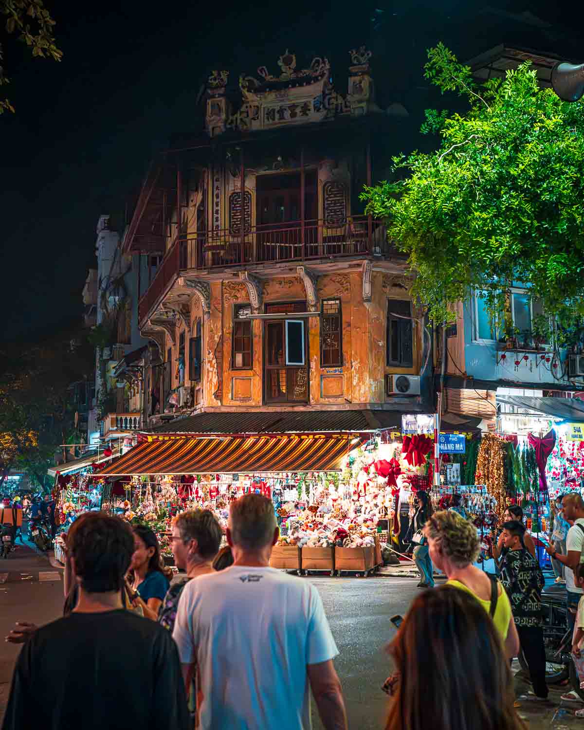 Hanoi Old-Quarter Evening Food Tour Building