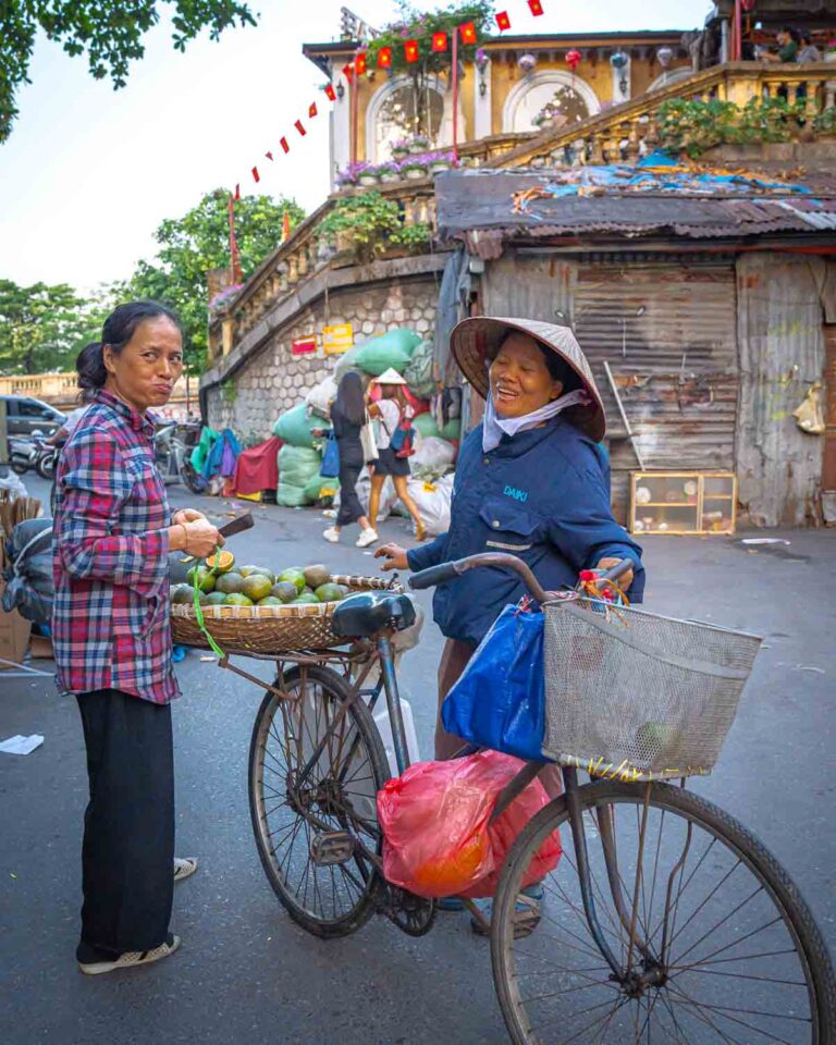 Hanoi street bike
