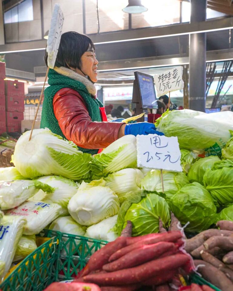 Beijing Hutong Breakfast Food Tour Market Vendor