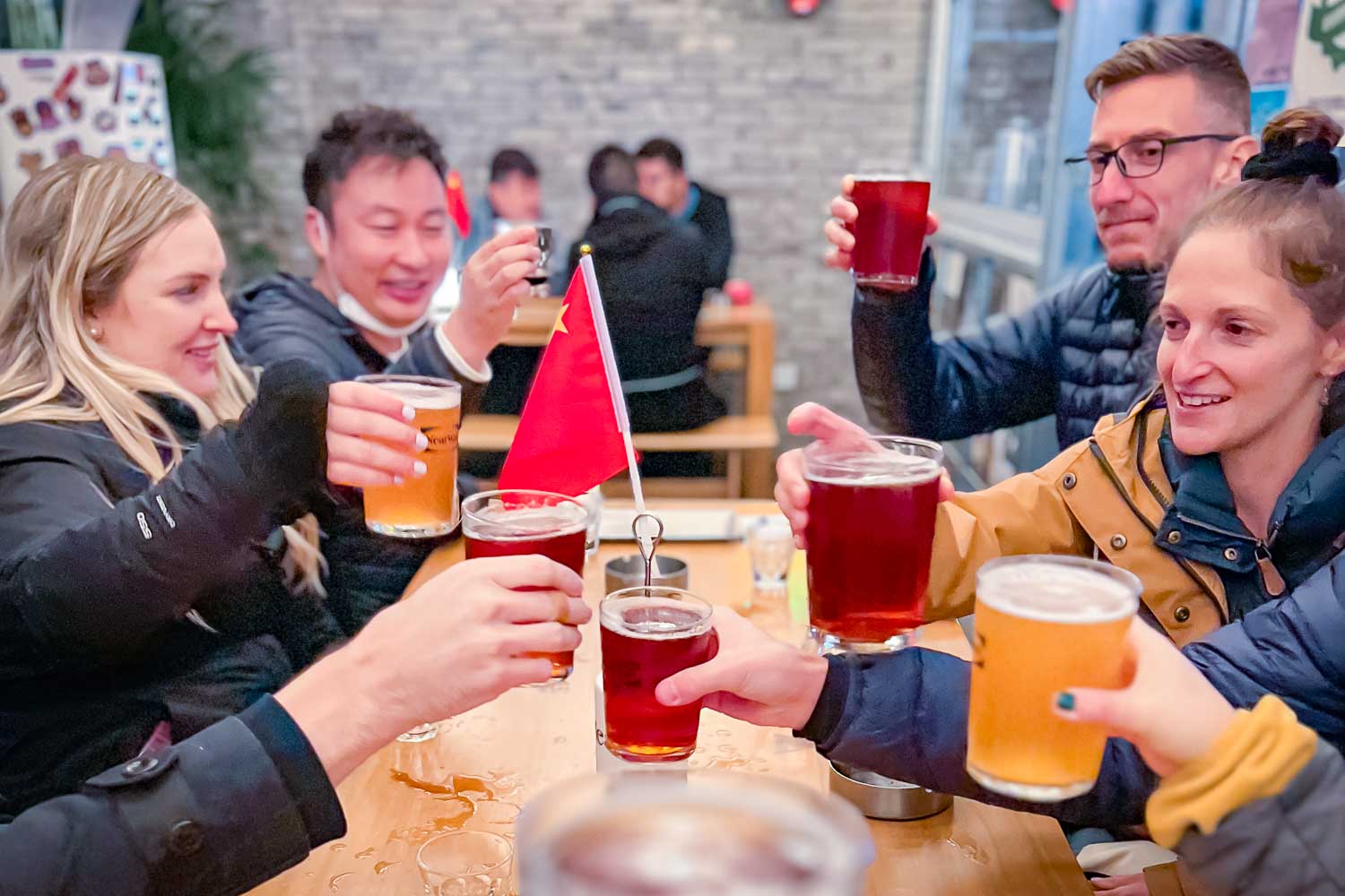 Xian Food Tours include beer