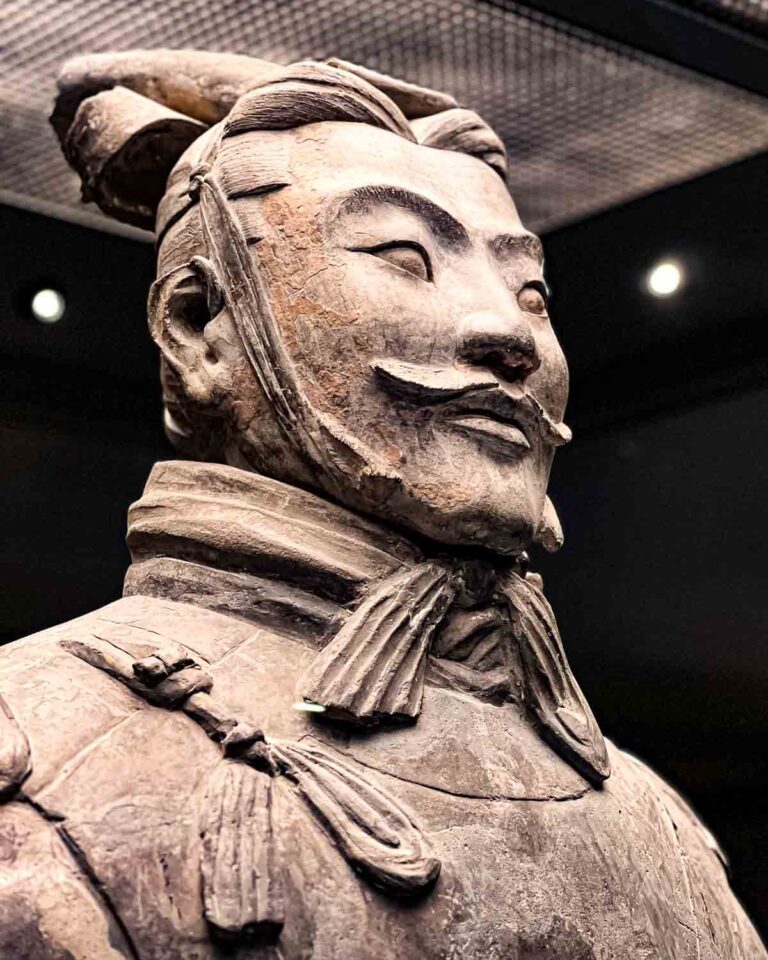 Terracotta Warrior face