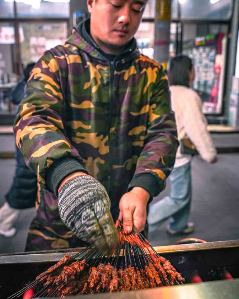 Xianese barbecue vendor