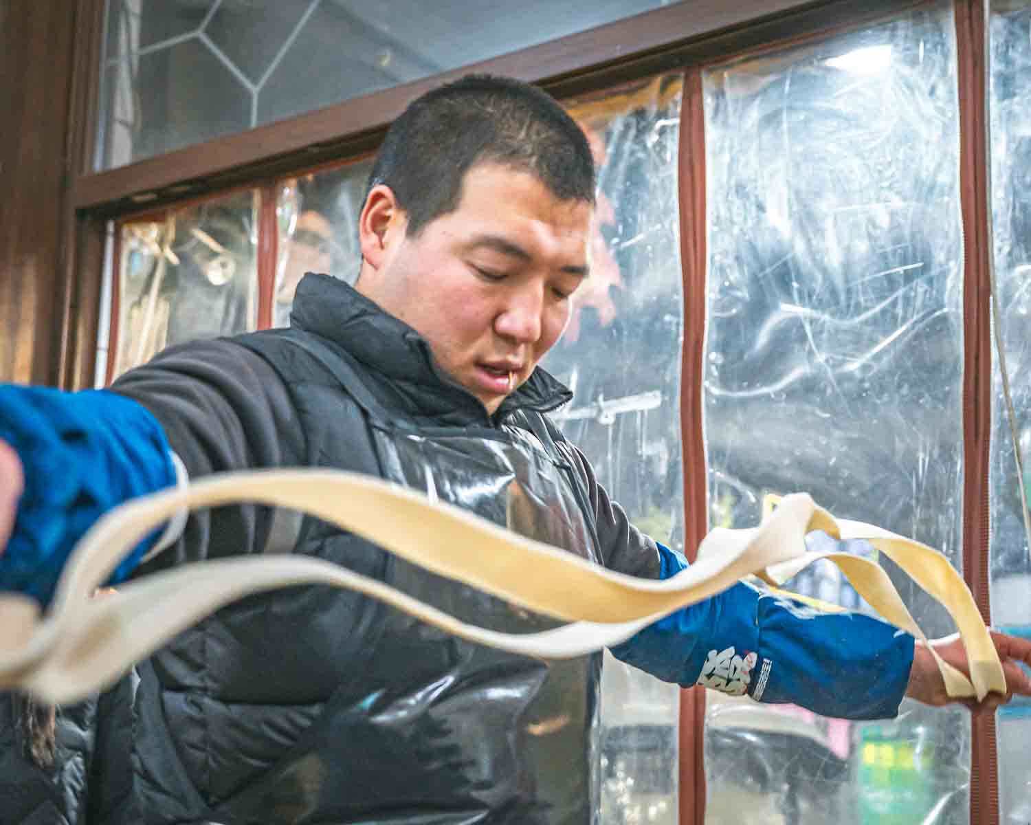 Xian Full-day Tour Biangbiang Noodle Vendor