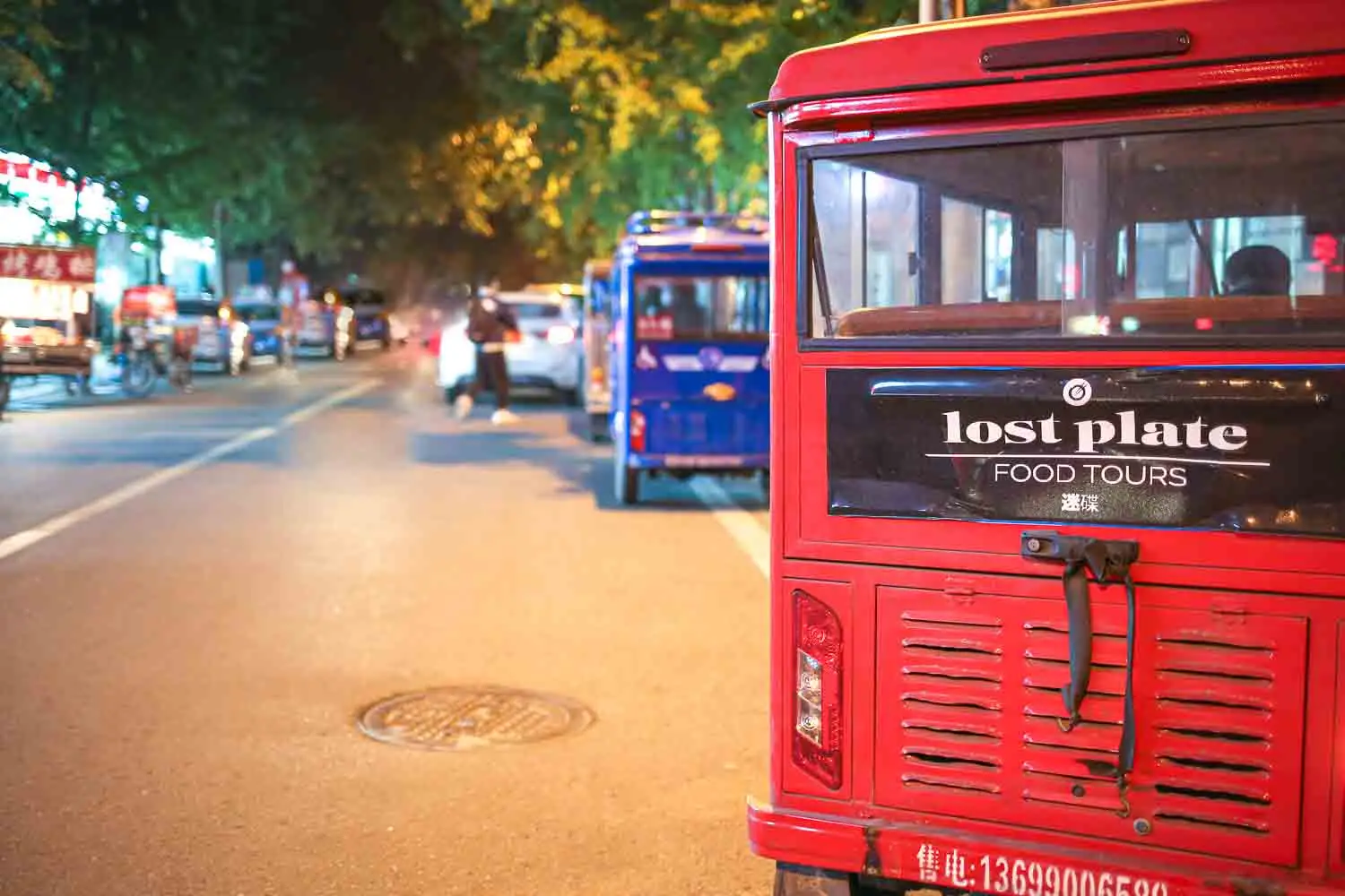 Lost Plate Tuktuk
