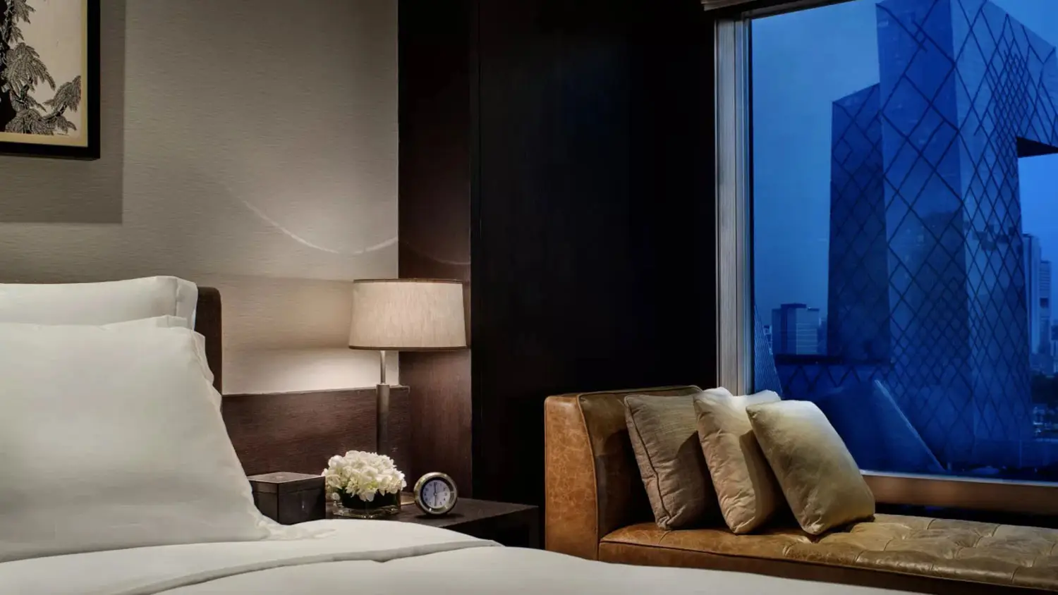 Rosewood hotel room