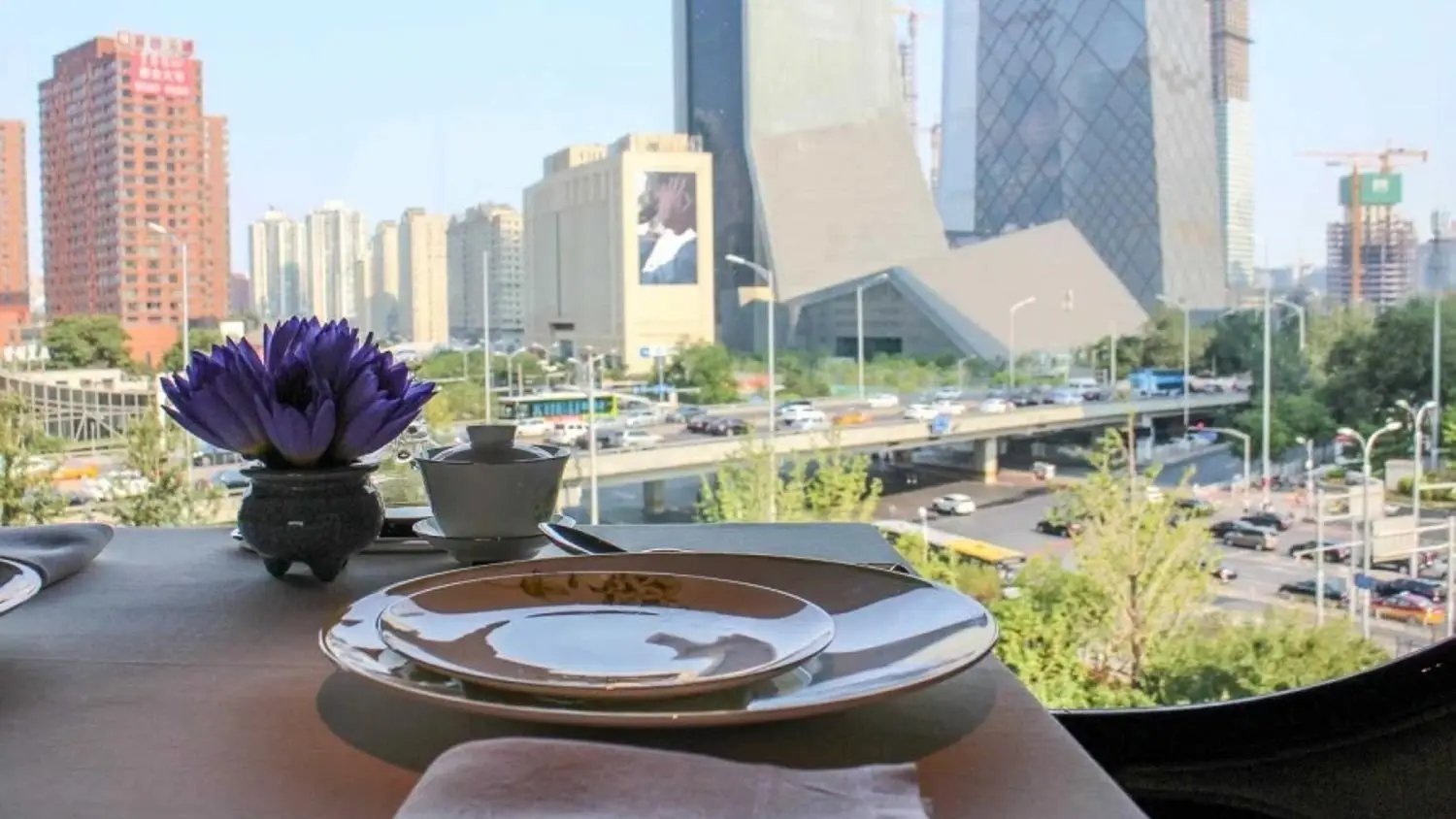 Rosewood dining view