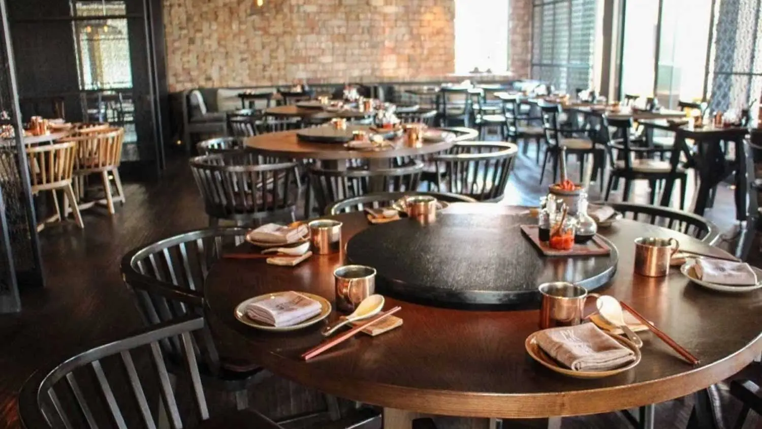 Rosewood dining hall