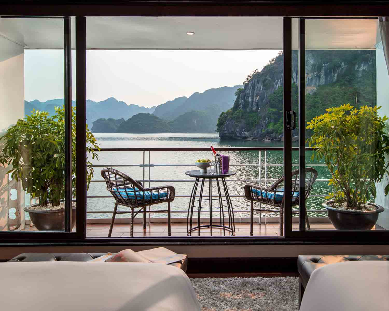 Balcony view in cruise room