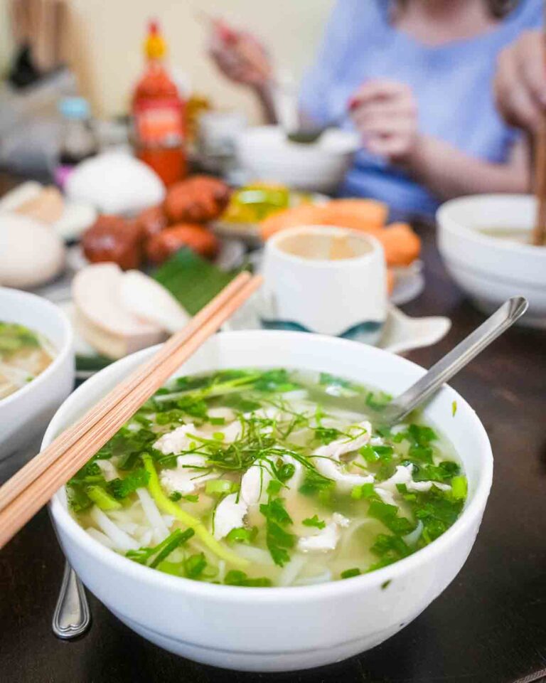 Big bowl of chicken Pho