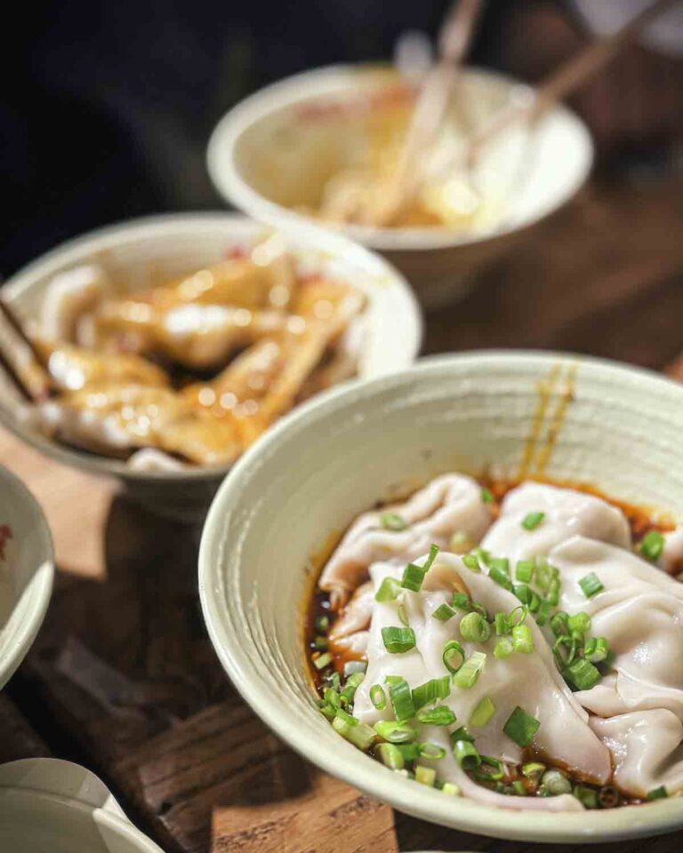 Bowls of Dumplings